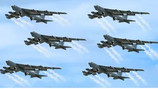 Iran Shocked!! US Air Force B 52 Bomber Crew Takes Off At Full Speed