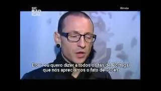 Entrevista de Chester Bennington no RIR Lisboa 2012 (Legendado BR)