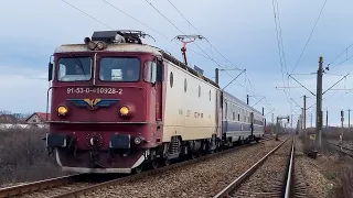 Electric locomotive EA 928 CFR  in Timisoara / Locomotiva electrică EA 928 CFR  în Timișoara