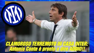 BOMBA EPOCALE!! CLAMOROSO SCENARIO!! ANTONIO CONTE LASCIA L'INTER!! Ecco chi arriva al suo posto!!