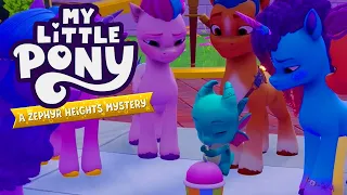 ALL CUTSCENES My Little Pony A Zephyr Heights Mystery Movie HD