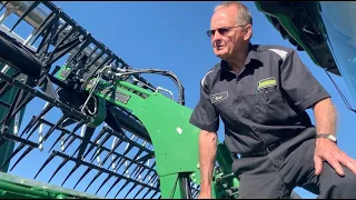 John Deere Combine Header Maintenance and Calibration