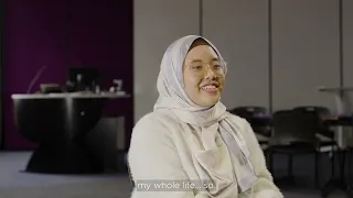 Meet Hannani, a UQ Communication student from Malaysia