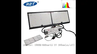 240W R2T QP288 quantum panel led grow lighting board with meanwell driver