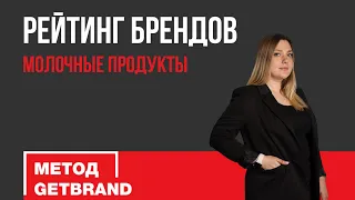 Рейтинг брендов в категории: молочные продукты | Метод Getbrand