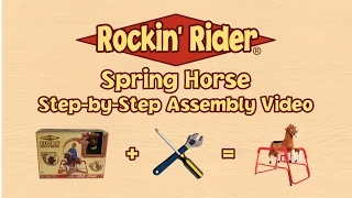 Rockin' Rider Spring Horse Assembly Instructions