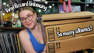 Vinyl Record UNBOXING! | So Many ALBUMS! | RARE PRESSINGS