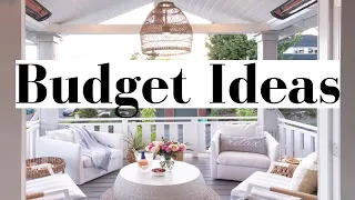 Outdoor Furniture Ideas on a BUDGET