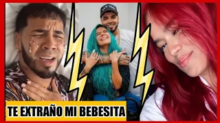 ANUEL AA LLORA EN CONCIERTO Y LE PIDE PERDÓN A KAROL G DESPUÉS DE CANTAR LA CANCIÓN SECRETO