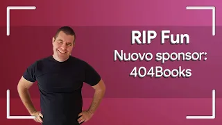 Nuovo Sponsor del canale: 404 books