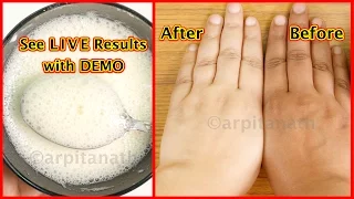 15 Minutes Skin Whitening Foaming Facial Bleach || Get Fairer & Tighter Skin || 100% Natural