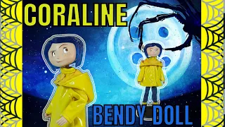 Coraline review: 8" Coraline bendy figure by Neca!