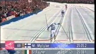 1994 OWG Lillehammer 10km C DAEHLIE SMIRNOV ALBARELLO