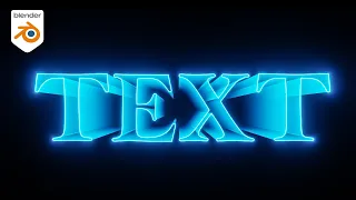 80'S STYLE TEXT ANIMATION IN EEVEE (BLENDER TUTORIAL)