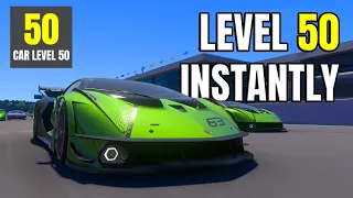 How to GET MAX LEVEL CARS Level 50!┃Forza Motorsport 8!