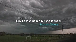 March 2024 Storm Chase in Oklahoma and Arkansas.