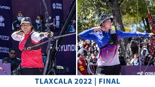 Alejandra Valencia v Peng Chia Mao – recurve women bronze | Tlaxcala 2022 World Cup Final