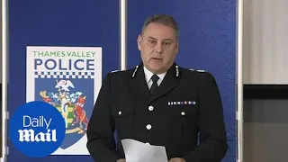 Chief Constable gives a statement after PC Andrew Harper's murder