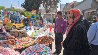 Iranian Nomadic Spouse Go To The City To Buy For New Year Celebration _ Nomadic & Village Lifestyle