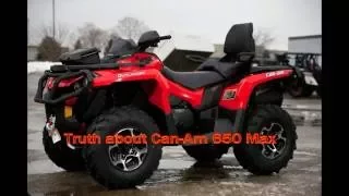 Truth about Can Am Outlander 650 Max