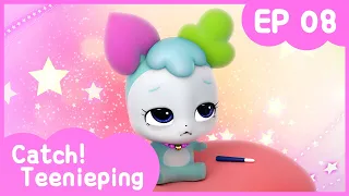 [KidsPang] Catch! Teenieping｜Ep.08 MARYLOU’S TUMMYACHE 💘