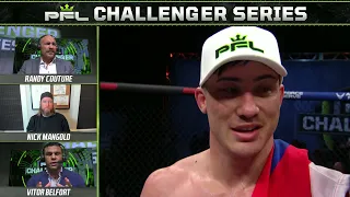 Boston Salmon Gets TKO Victory in Week 4 of PFL Challenger Series | Post Fight Interview