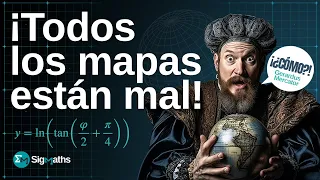 ¿Cuál es el mejor mapa? - Las matemáticas de las proyecciones cartográficas