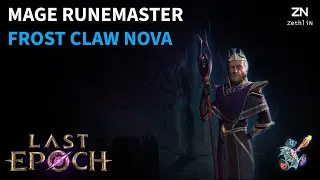 Last Epoch | AOE FUN BUILD - Mage Frost Claw Nova