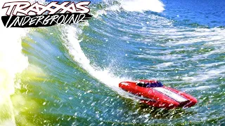 Wake-Surfing an RC Boat! | Traxxas Underground w/Alex Laughlin