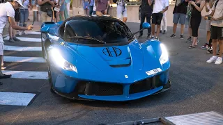 Arab Supercar Invasion in Monaco ! 2x Chiron 300+, Divo, Mansory F8XX, LaFerrari, Mansory 812, Senna