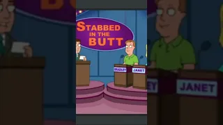 [Family Guy] Stabbed In The Butt #funnymoments #familyguy #comedy