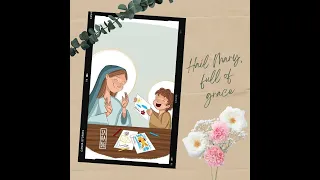 ♪ Hail Mary, full of grace ~ lyrics + vietsub | Kinh Kính mừng trong tiếng Anh | Thánh ca tiếng Anh