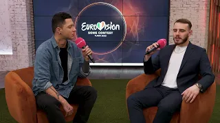 Krystian Ochman o relacjach z innymi uczestnikami Eurowizji 2022!
