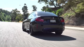 BMW F87 M2 with REMUS cat-back sport exhaust system