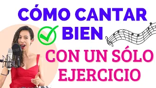 ✅Como aprender a CANTAR BIEN  con un sólo ejercicio✅ Clases de CANTO desde cero con  Natalia Bliss