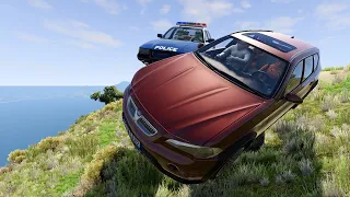 Cliff Roads VS Car #5 - BeamNG Drive | CrashIcon