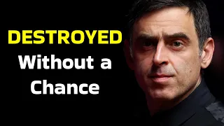 Ronnie O'Sullivan made everyone open their mouths to the floor!
