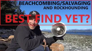 #beachcombing #salvaging And #rockhounding - BEST FIND YET??