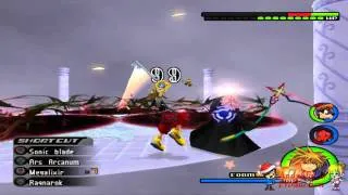 Kingdom Hearts 2 Final Mix - Limit Form Vs. Data Marluxia