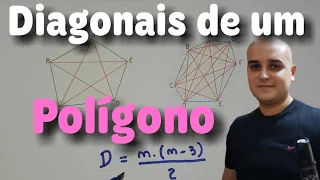 Polígonos 08: Número de Diagonais de um Polígono Convexo