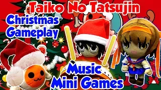 ABM: Taiko No Tatsujin Christmas Gameplay !! MUSIC & MINI GAMES!! HD