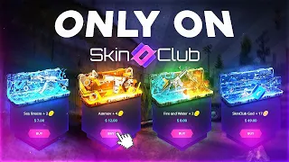 TESTING EXCLUSIVE "ONLY ON SKINCLUB" CASES! (SKIN.CLUB)
