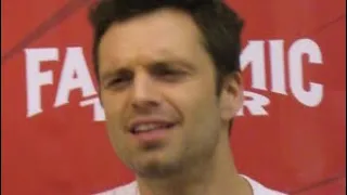 Sebastian Stan being Confused for 1 Minute