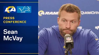 Sean McVay Reacts To Wild Card Loss In Detroit; What Team Can Build On Moving Into 2024