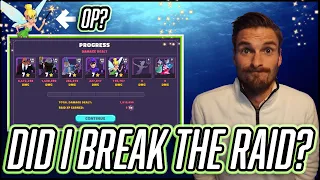 Did I Break the Raid with TINKERBELL? | Disney Sorcerer's Arena