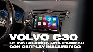 Cómo instalar una pantalla Pioneer con CarPlay inalámbrico en Volvo