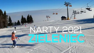 Zieleniec 2021 (4K) - na nartach z pięknymi widokami