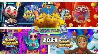 subway surfers rewind 2021 (word tour) 🏃🌎