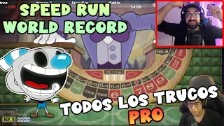 RECORD MUNDIAL en CUPHEAD con TODOS LOS JEFES y SIN GLITCHES!