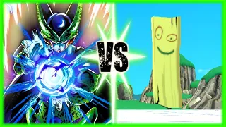 Perfect Cell vs Plank (Remake)